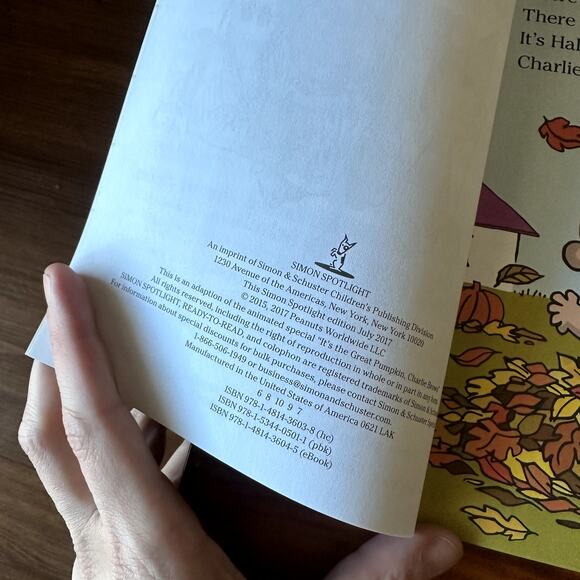 Peanuts Ready-To-Read Lvl 2 You Got A Rock Charlie Brown! Halloween Sticker Book - Picture 2 of 8